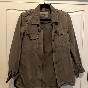 Army green Shacket